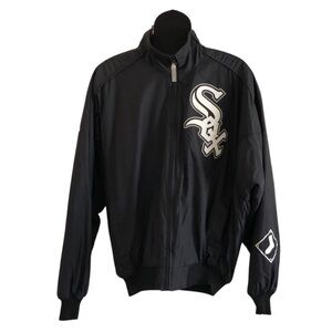 Chicago WHITE SOX Vintage Majestic Authentic Collection FullZip Dugout Jacket L